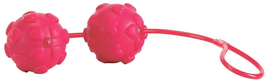 Seven Creations Soft Silicone Duo Balls Kegel Exerciser Sex Toy - - Love Eggs and Kegel Exercisers