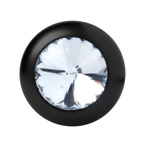 XR Brands Spade Petite Jewel Aluminum Anal Plug Premium Aluminum Construction - Steel Sex Toys