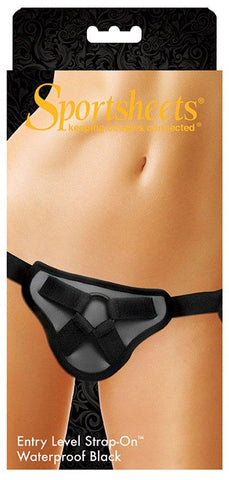 Sportsheets Entry Level Strap On Waterproof Adjustable Harness Dildo Play - Strap On Sextoys