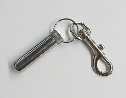 Hells Couture Steel Inhaler Carry Case Premium Discreet Storage - Steel Sex Toys