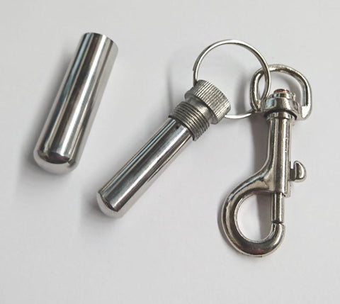Hells Couture Steel Inhaler Carry Case Premium Discreet Storage - Steel Sex Toys
