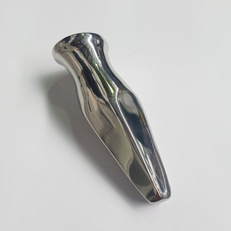 Steel Uberkinky Squared Butt Plug - Steel Sex Toys