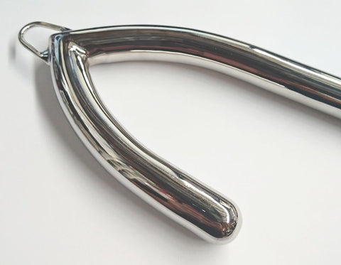 Hells Couture Steel Vaginal Hook/Hanger Surgical Steel BDSM Bondage - Steel Sex Toys