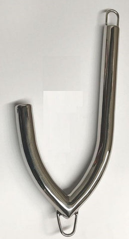 Hells Couture Steel Vaginal Hook/Hanger Surgical Steel BDSM Bondage - Steel Sex Toys
