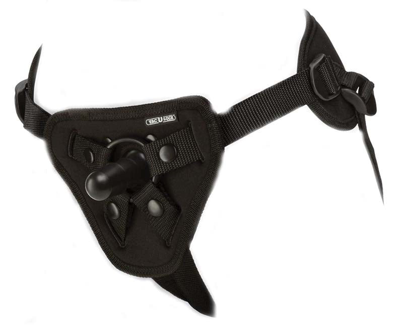 Doc Johnson Vac-U-Lock Platinum Supreme Harness with Plug - - Strap On Sextoys