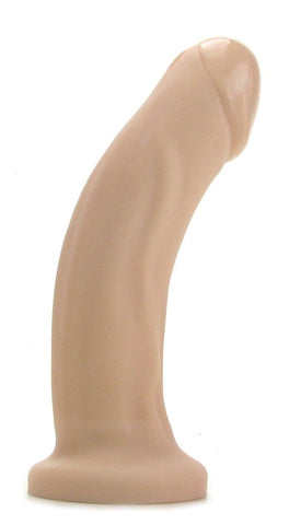 Tantus Adam O2 Cream Dual Density Realistic Dildo with Harness Base - Realistic Dildos