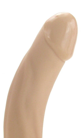 Tantus Adam O2 Cream Dual Density Realistic Dildo with Harness Base - Realistic Dildos
