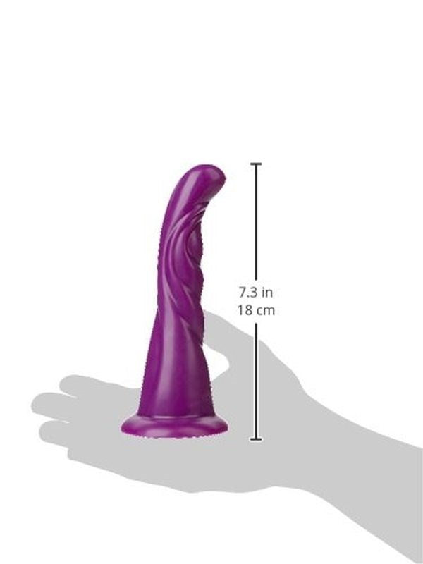 Doc Johnson Vac-U-Lock The Beauty Strap On Purple - - Strap On Sextoys