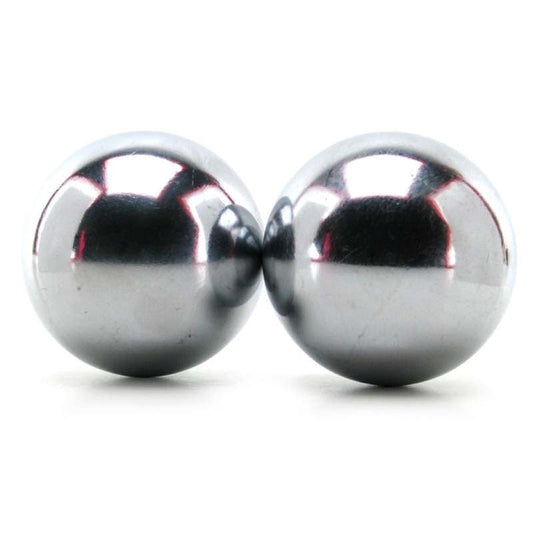 XR Brands Titanica Extreme Orgasm Balls Heavy Steel Kegel Exercisers - - Love Eggs and Kegel Exercisers
