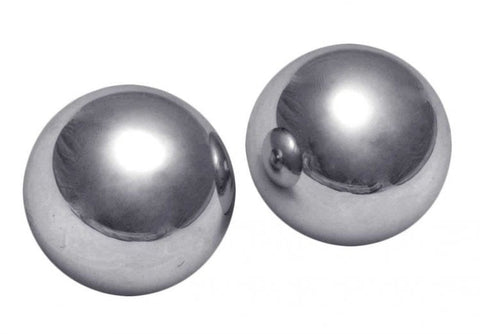 XR Brands Titanica Extreme Orgasm Balls Heavy Steel Kegel Exercisers - Love Eggs and Kegel Exercisers
