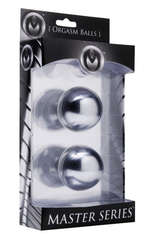 XR Brands Titanica Extreme Orgasm Balls Heavy Steel Kegel Exercisers - Love Eggs and Kegel Exercisers