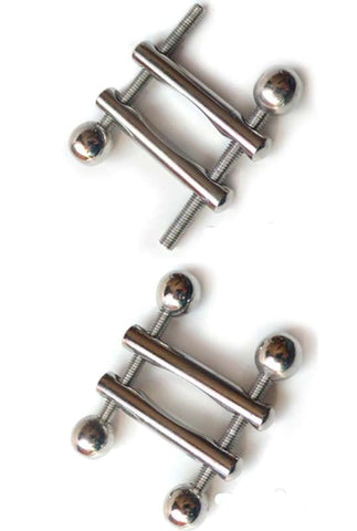 Hells Couture Turning Point Nipple Clamps Surgical Steel Construction - Breast and Nipple Toys