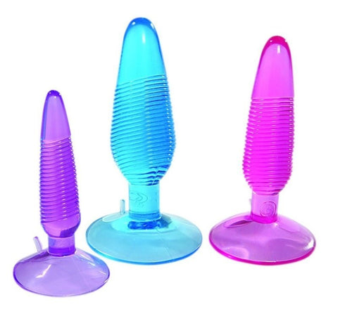 NANMA Corporation Twirly Trio Plug Set Progressive Anal Training - Sex Kits