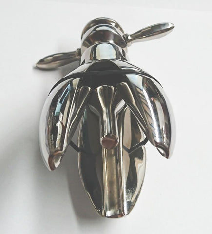 Hells Couture Ultimate Steel Ass Lock Expandable Anal Stretcher - Steel Sex Toys