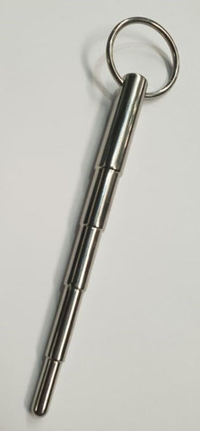 Hells Couture Urethral Stretcher Penis Wand Steel Construction - Steel Sex Toys