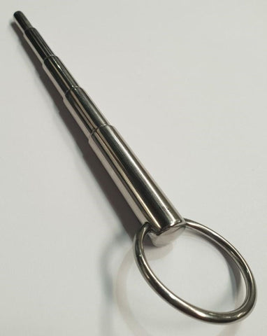 Hells Couture Urethral Stretcher Penis Wand Steel Construction - Steel Sex Toys