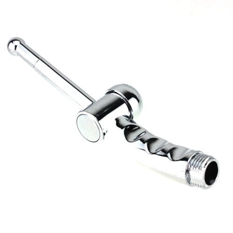 BDStyle Vaginal Shower Cleaner With Switch for Intimate Hygiene - Steel Sex Toys