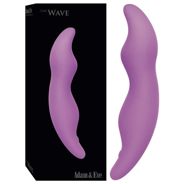 Adam & Eve The Wave Dual Ended Wave Design Vibrator - - Double Ender