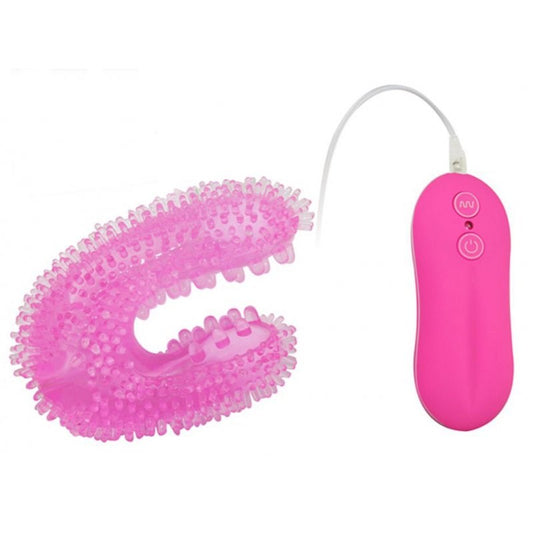Aphrodisia Furry Vibrating Finger Textured Clitoral Stimulator - - Finger and Tongue Vibrators