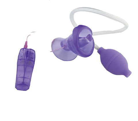 Aphrodisia Pump N Play Mouth & Tongue Clitoral Suction Vibrator - Pussy And Clit Toys