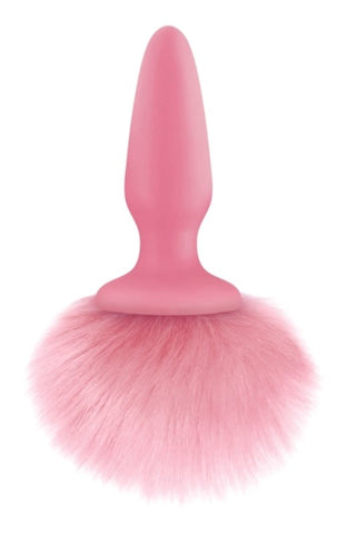 NS Novelties Bunny Tails Butt Plug with Fluffy Tail for Roleplay - Butt Plugs