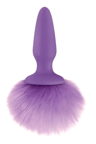 NS Novelties Bunny Tails Butt Plug with Fluffy Tail for Roleplay - Butt Plugs