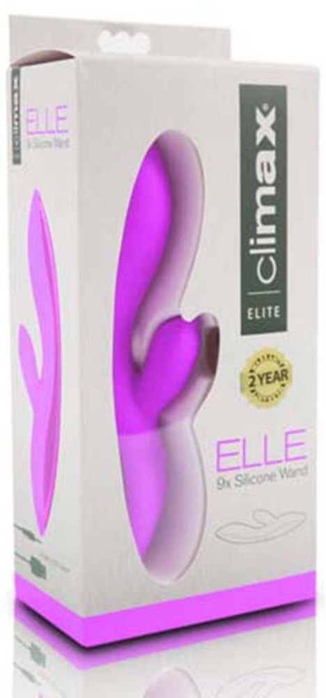 Topco Climax Elite Elle 9x G Spot Vibrator with 9 Vibration Patterns - - Rabbit Vibrators