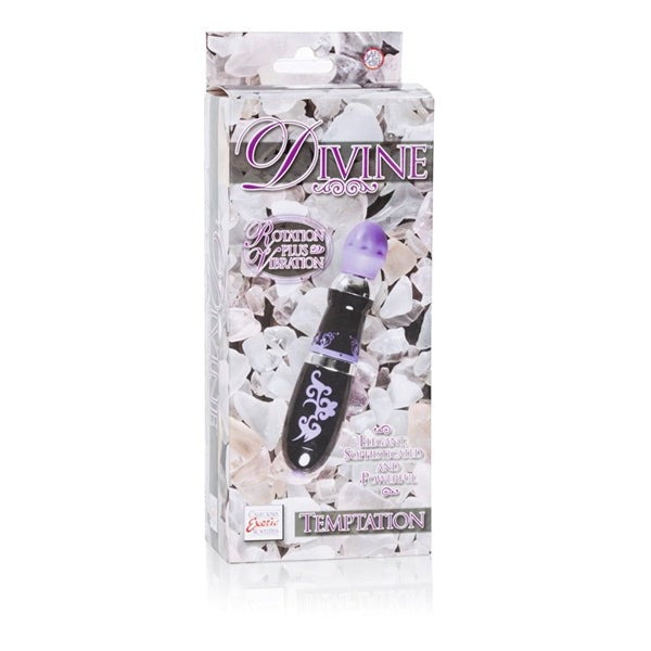 California Exotics Divine Temptation Rotation Plus Vibration Dual Action - - Personal Massagers