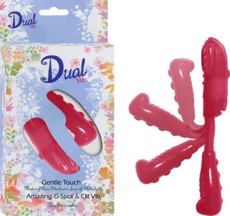 BDStyle Dual Vibe Flexible Vibrator with Multi Flex Technology - Double Ender