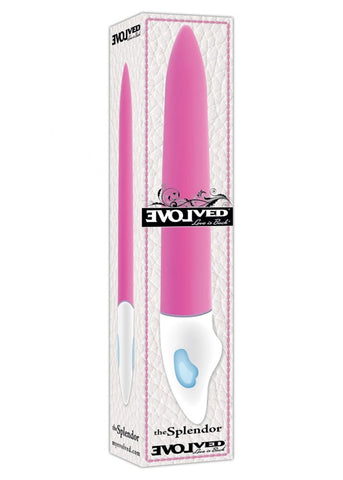 Evolved Enlighten The Splendor Clitoral Vibrator with Blue LED Controls - Personal Massagers