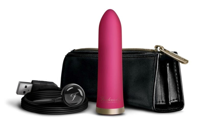 Fredericks of Hollywood Rechargeable Bullet Vibrator 17 Patterns 3 Speeds - - Waterproof Vibrators
