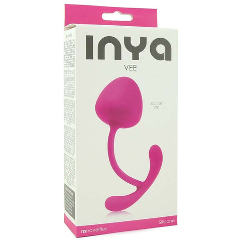 NS Novelties Inya Vee Kegel Exerciser with Weighted Steel Ball - Love Eggs and Kegel Exercisers