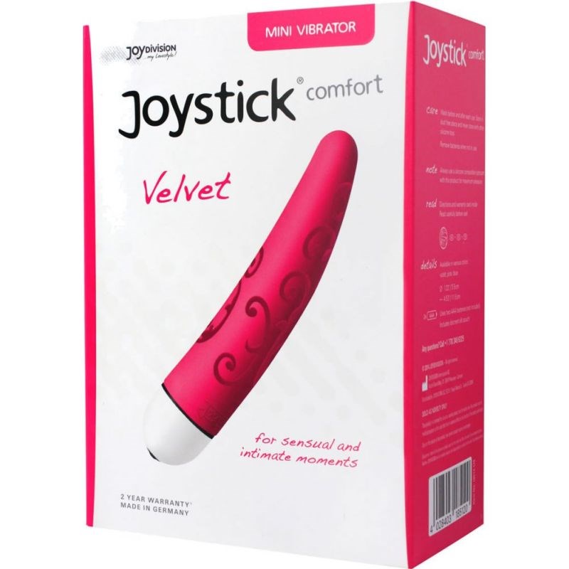 JoyDivision Joystick Mini Velvet Comfort Clitoral Vibrator 4 Speed Control - - G-Spot Vibrators