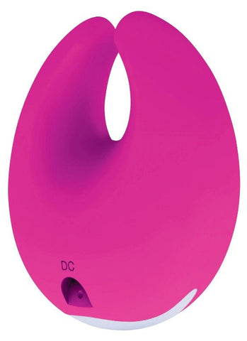 Icon Brands Linea Circ Rechargeable Clitoral Vibrator with Twin Ears - Clit Ticklers and Pulsators