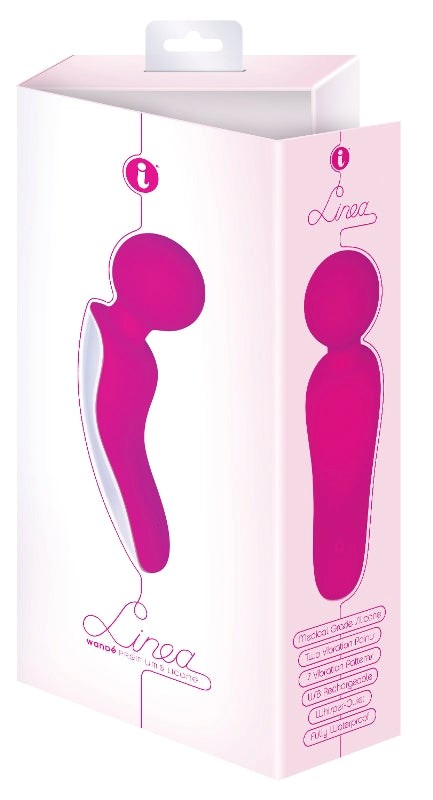 Icon Brands Linea Wande Rechargeable Clitoral Vibrator with 7 Patterns - - Personal Massagers
