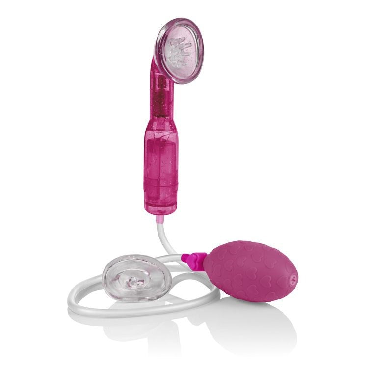 California Exotics Original Clitoral Pump with Suction and Vibration - - Pussy And Clit Toys