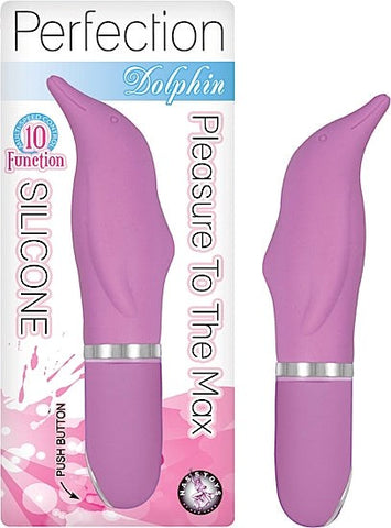 Nasstoys Perfection Dolphin Dual Stimulation Vibrator with 10 Modes - G-Spot Vibrators