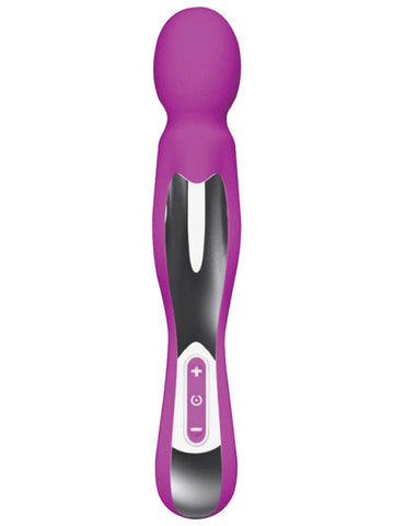Evolved Playful Seduction Wand Silicone Rechargeable with Touch Sensing - Personal Massagers