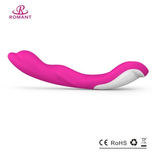 Romant Nuda G Massager Dual Motor G Spot Vibrator with Curved Design - - G-Spot Vibrators