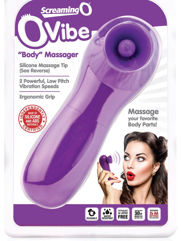 Screaming O Ovibe Massager Clitoral Vibrator Two Speed Power - - Personal Massagers