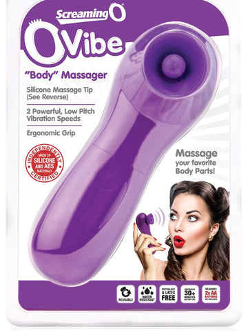 Screaming O Ovibe Massager Clitoral Vibrator Two Speed Power - Personal Massagers