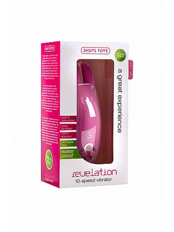 Shots Toys Revelation 10 Speed Massager Waterproof Clitoral Vibrator - Clit Ticklers and Pulsators
