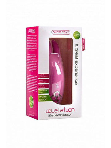 Shots Toys Revelation 10 Speed Massager Waterproof Clitoral Vibrator - Clit Ticklers and Pulsators