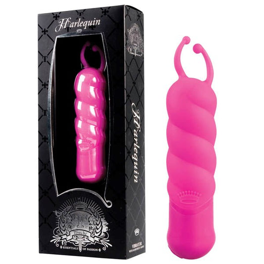 Shots Toys TOUCHE Harlequin Vibrator Dual Stimulation with Twin Feelers - - Clit Ticklers and Pulsators