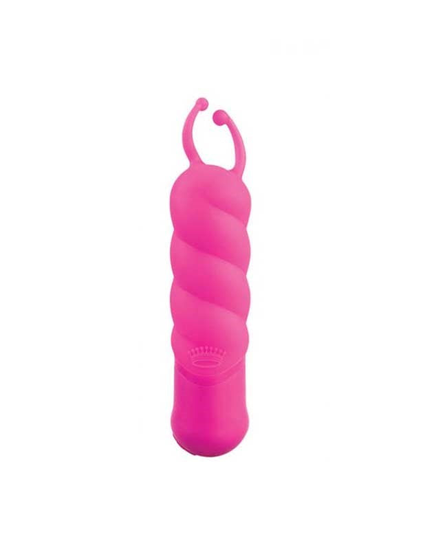 Shots Toys TOUCHE Harlequin Vibrator Dual Stimulation with Twin Feelers - Clit Ticklers and Pulsators