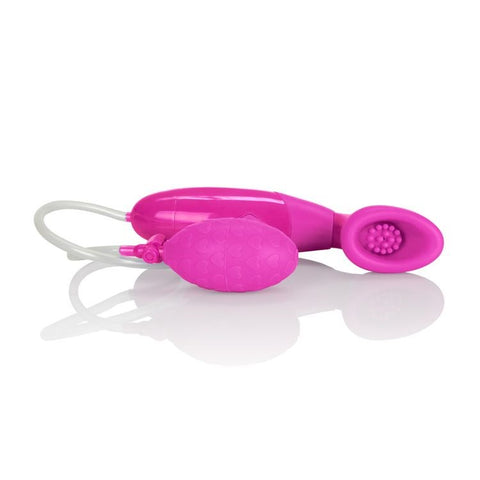 California Exotics Waterproof Silicone Clitoral Pump with Vibration - Pussy And Clit Toys