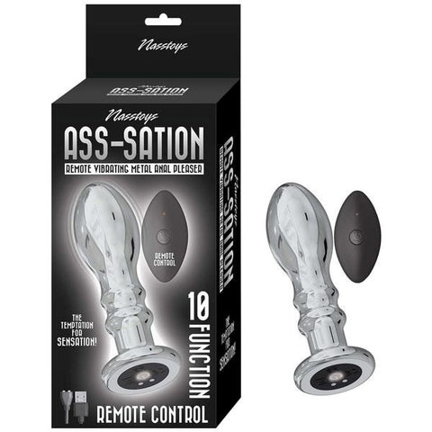 Nasstoys Prostate Pleasing Anal Vibrator Remote Controlled Waterproof Plug - Anal Vibrators