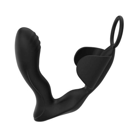 Nasstoys Dual Motor P Spot Massager Heating Vibrations and Cock Ring - Prostate Toys