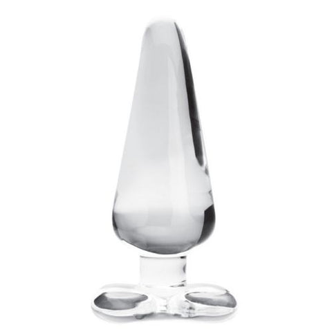 Spartacus Enterprises Borosilicate Glass Spade Anal Plugs Large Temperature Play - Butt Plugs