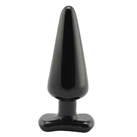 Spartacus Enterprises Borosilicate Glass Spade Anal Plugs Large Temperature Play - Butt Plugs